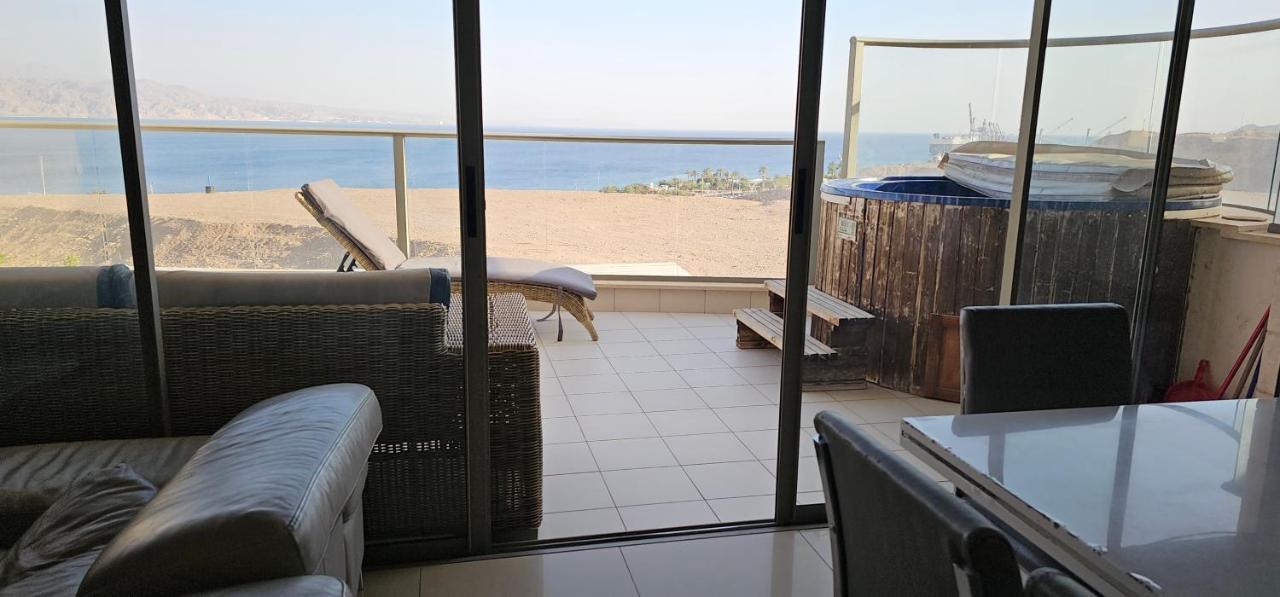 Top-Luxury Exclusive Аpt With Jacuzzi In Front Of The Sea Eilat Eksteriør bilde