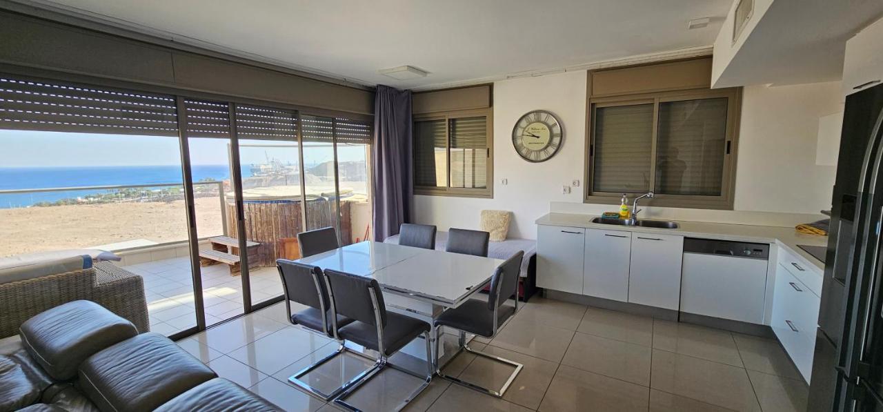 Top-Luxury Exclusive Аpt With Jacuzzi In Front Of The Sea Eilat Eksteriør bilde