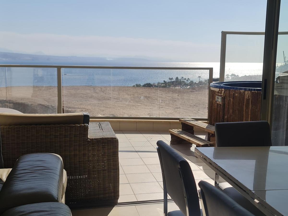 Top-Luxury Exclusive Аpt With Jacuzzi In Front Of The Sea Eilat Eksteriør bilde