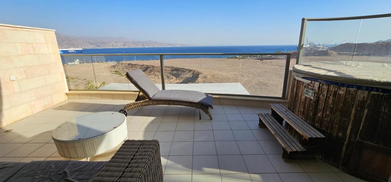 Top-Luxury Exclusive Аpt With Jacuzzi In Front Of The Sea Eilat Eksteriør bilde