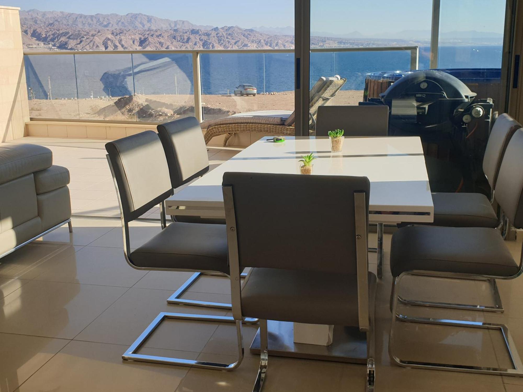 Top-Luxury Exclusive Аpt With Jacuzzi In Front Of The Sea Eilat Eksteriør bilde