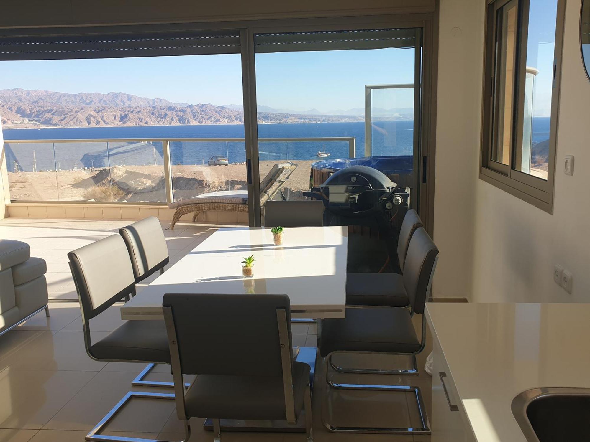 Top-Luxury Exclusive Аpt With Jacuzzi In Front Of The Sea Eilat Eksteriør bilde
