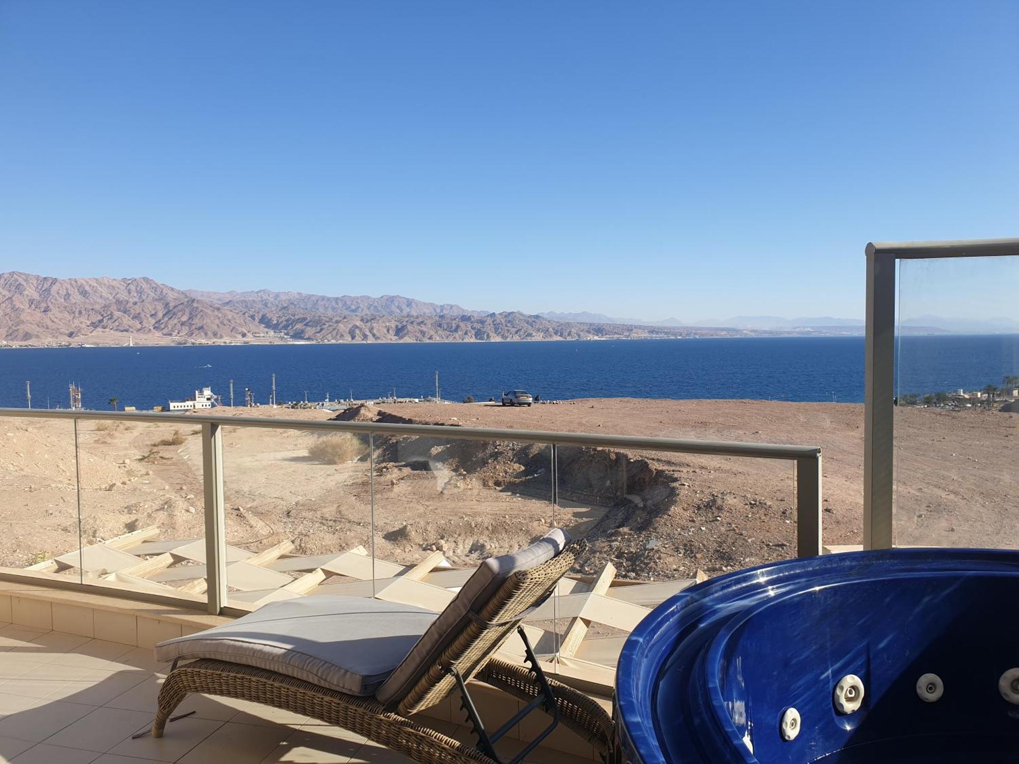 Top-Luxury Exclusive Аpt With Jacuzzi In Front Of The Sea Eilat Eksteriør bilde
